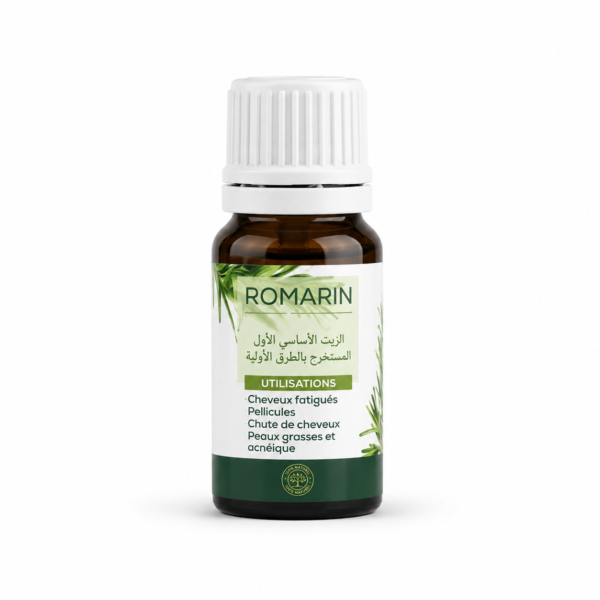 Huile essentielle de romarin naturelle pour cheveux et peau