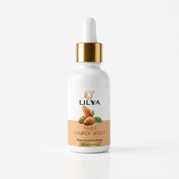 Huile d’Amande Douce Pure 30ml – LILYA