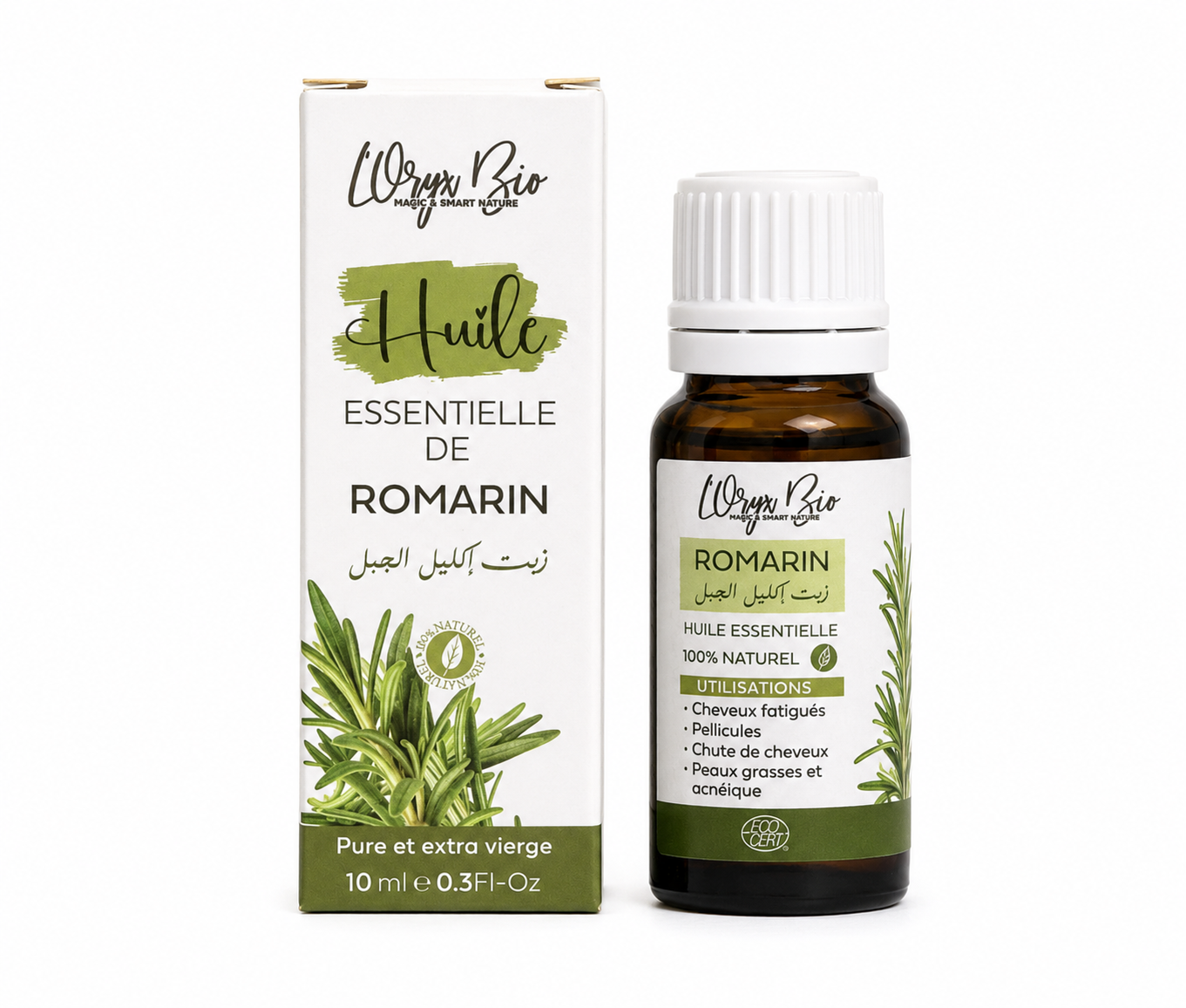 Huile Essentielle de Romarin 30ml | Soin Naturel Cheveux & Peau – Image 2